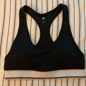 Black Sports Bra